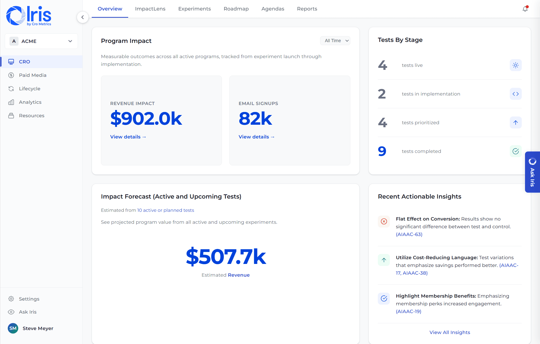 Iris: Building an Experimentation Platform From 0-to-1